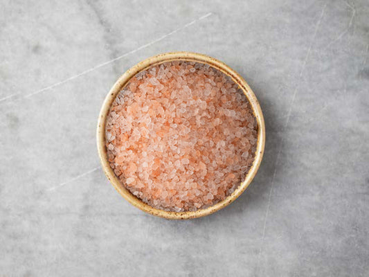 Pink Himalayan Salt with Peppermint infused with essential oils image 1