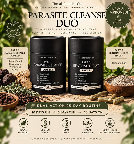 Parasite Cleanse and Bentonite Clay Binder