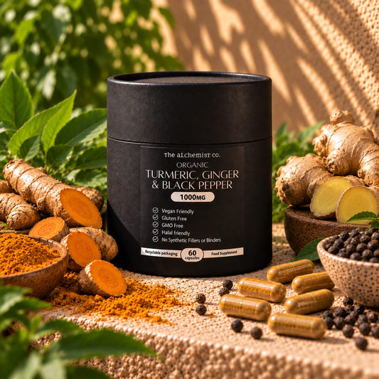 Organic Turmeric, Ginger & Black Pepper